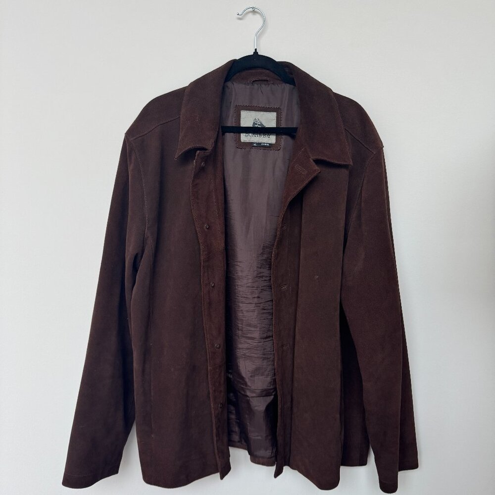 Vintage Burks Bay Leather & Suede Jacket